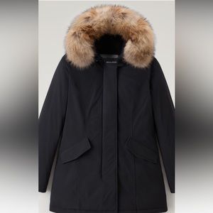 Black Woolrich Arctic Parka